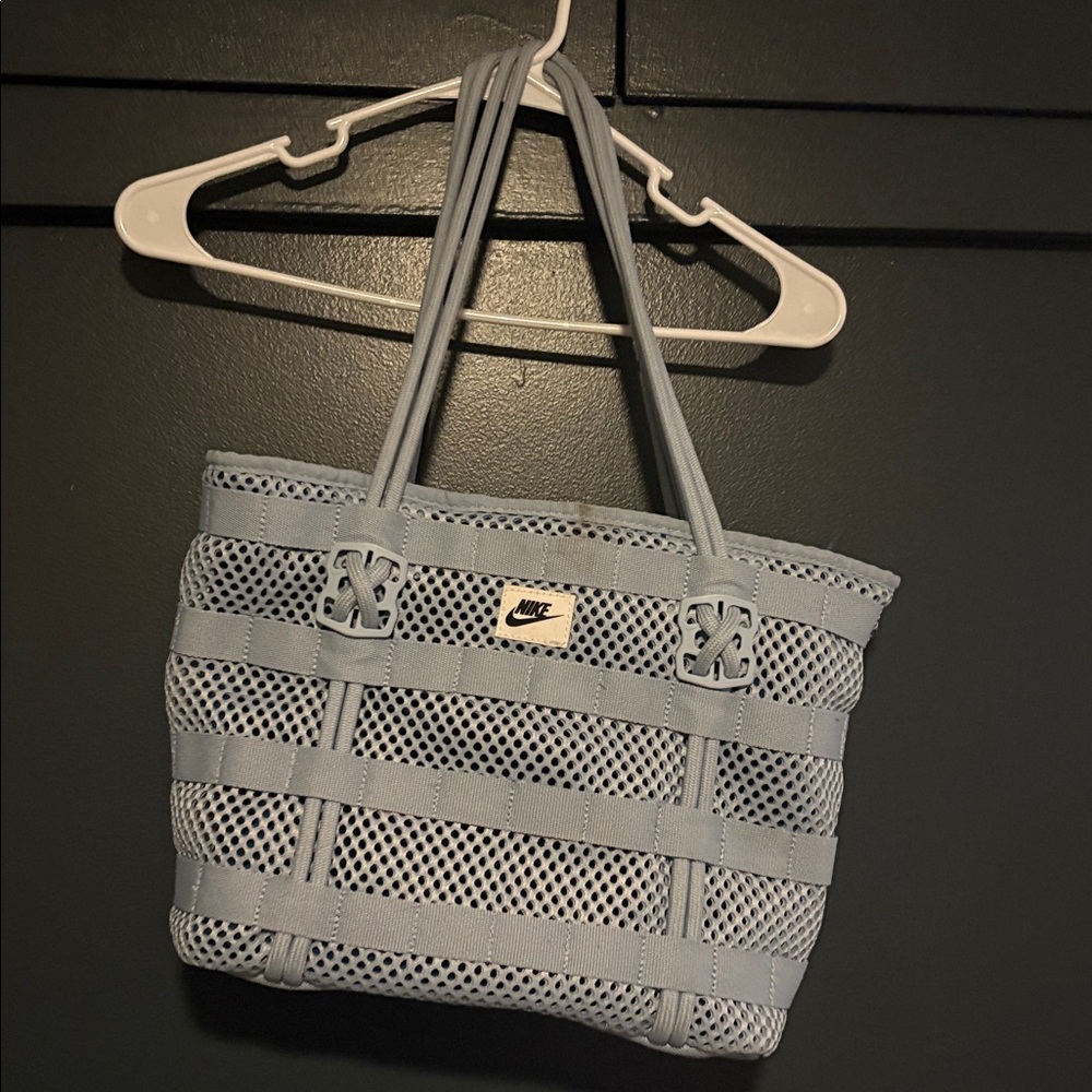 Nike Light Gray Mesh Tote